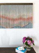 Load image into Gallery viewer, 'Peaceful' Mountain Fiber Art