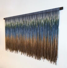 Load image into Gallery viewer, 'Bellflower Basin' Fiber Art