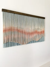 Load image into Gallery viewer, 'Peaceful' Mountain Fiber Art
