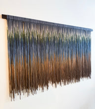 Load image into Gallery viewer, 'Bellflower Basin' Fiber Art