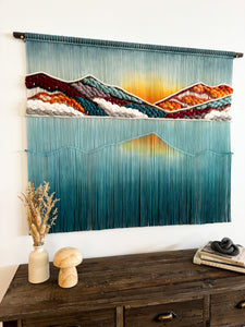 ‘Bliss’ Mountain Lake Tapestry