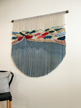Load image into Gallery viewer, ‘Evermore’ Mountain Fiber Art
