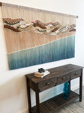 Load image into Gallery viewer, ‘Hanalei Bay’ Tropical Fiber Art
