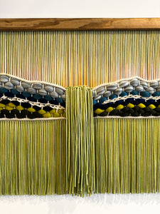 'Emerald Falls' Mountain Lake Tapestry