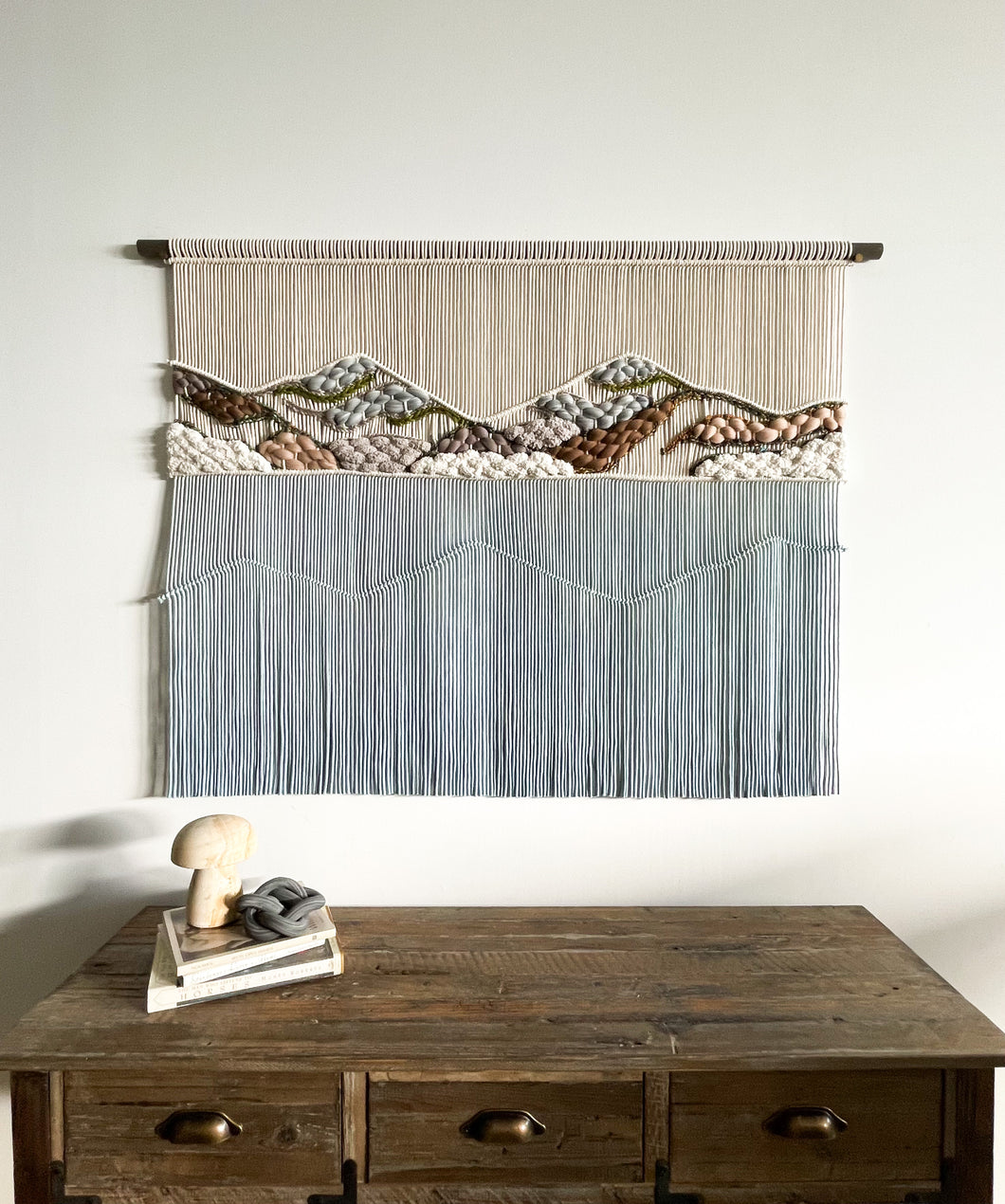 'Harmony' Mountain Lake Tapestry