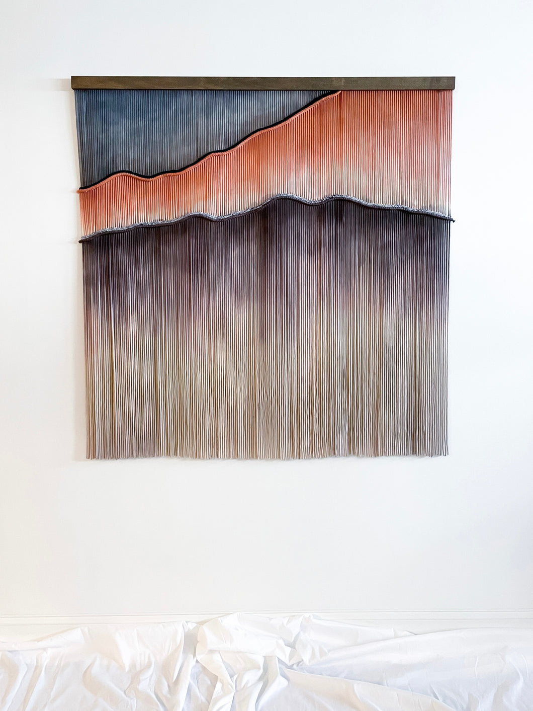 'The Rift' Modern Fiber Art