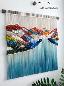 ‘Rocky River’ Mountain Fiber Art