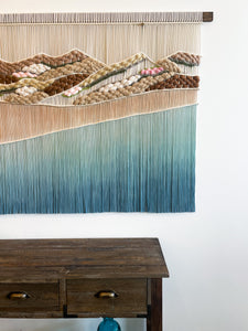 ‘Hanalei Bay’ Tropical Fiber Art