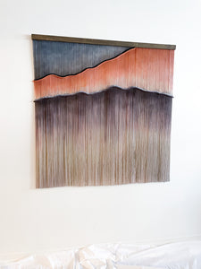 'The Rift' Modern Fiber Art