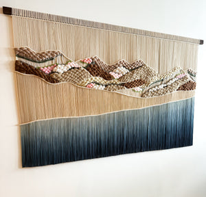 ‘Hanalei Bay’ Tropical Fiber Art
