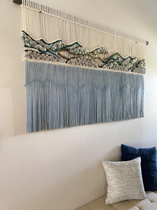 'Alpine' Large Mountain Tapestry