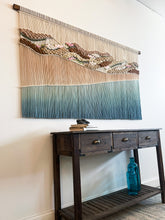 Load image into Gallery viewer, ‘Hanalei Bay’ Tropical Fiber Art
