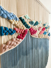 Load image into Gallery viewer, ‘Evermore’ Mountain Fiber Art
