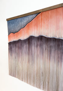 'The Rift' Modern Fiber Art