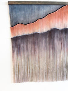 'The Rift' Modern Fiber Art