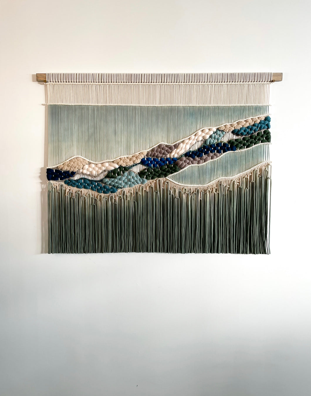 ‘Kettle Cove’ Oceanic Fiber Art