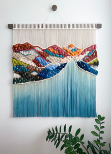 ‘Rocky River’ Mountain Fiber Art