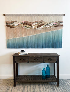 ‘Hanalei Bay’ Tropical Fiber Art