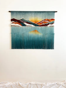‘Bliss’ Mountain Lake Tapestry