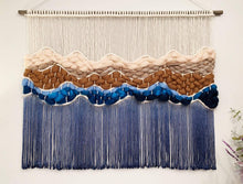 Load image into Gallery viewer, Expedition - Large Mountain &amp; Sea Tapestry - Thread and Thyme
