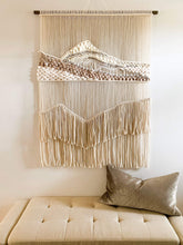 Load image into Gallery viewer, Winter Mountain - Large Mountain Tapestry - Thread and Thyme
