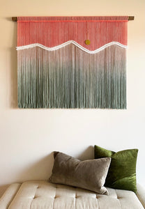 'Sunset' Large Mountain Sky Tapestry