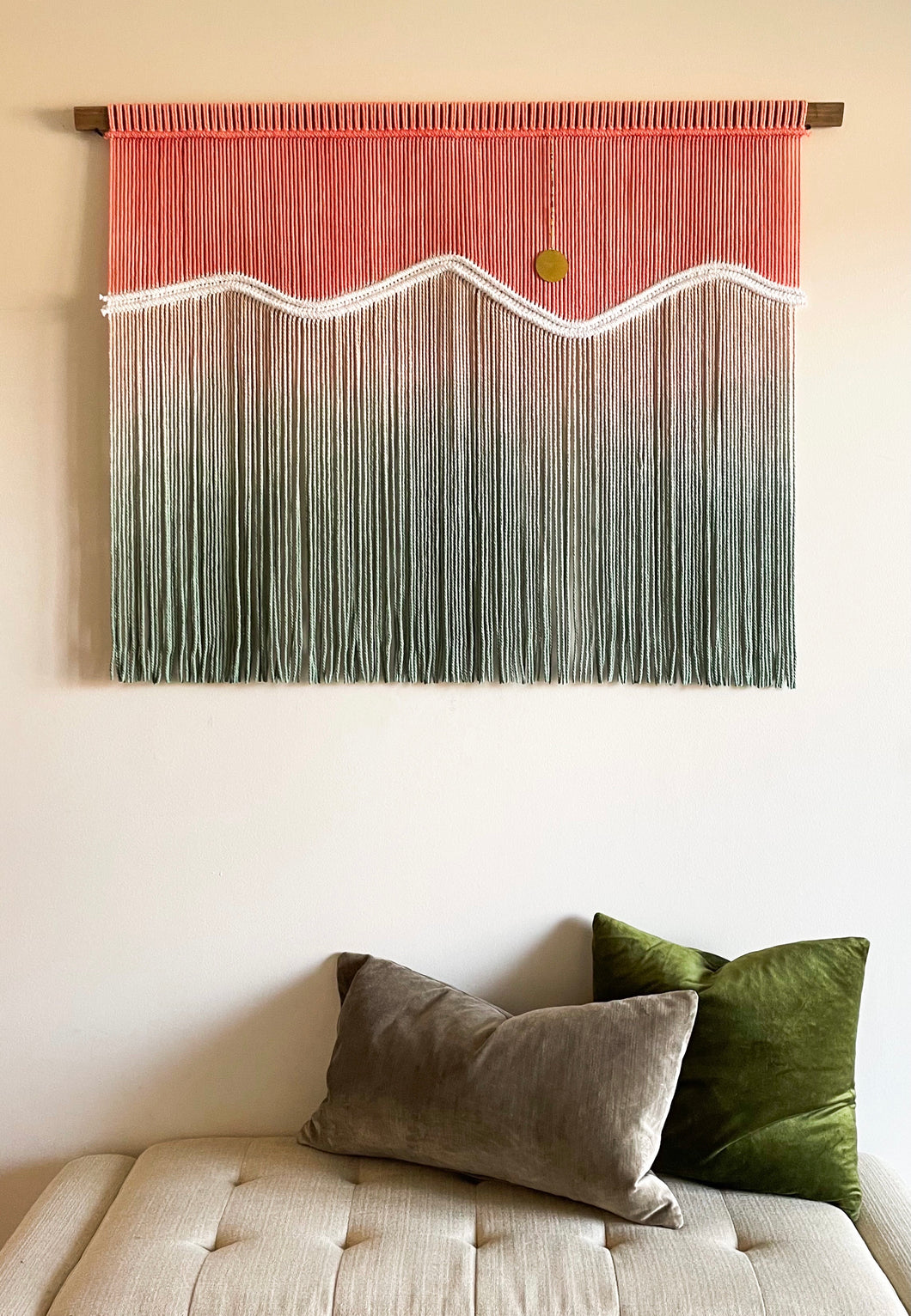 'Sunset' Large Mountain Sky Tapestry
