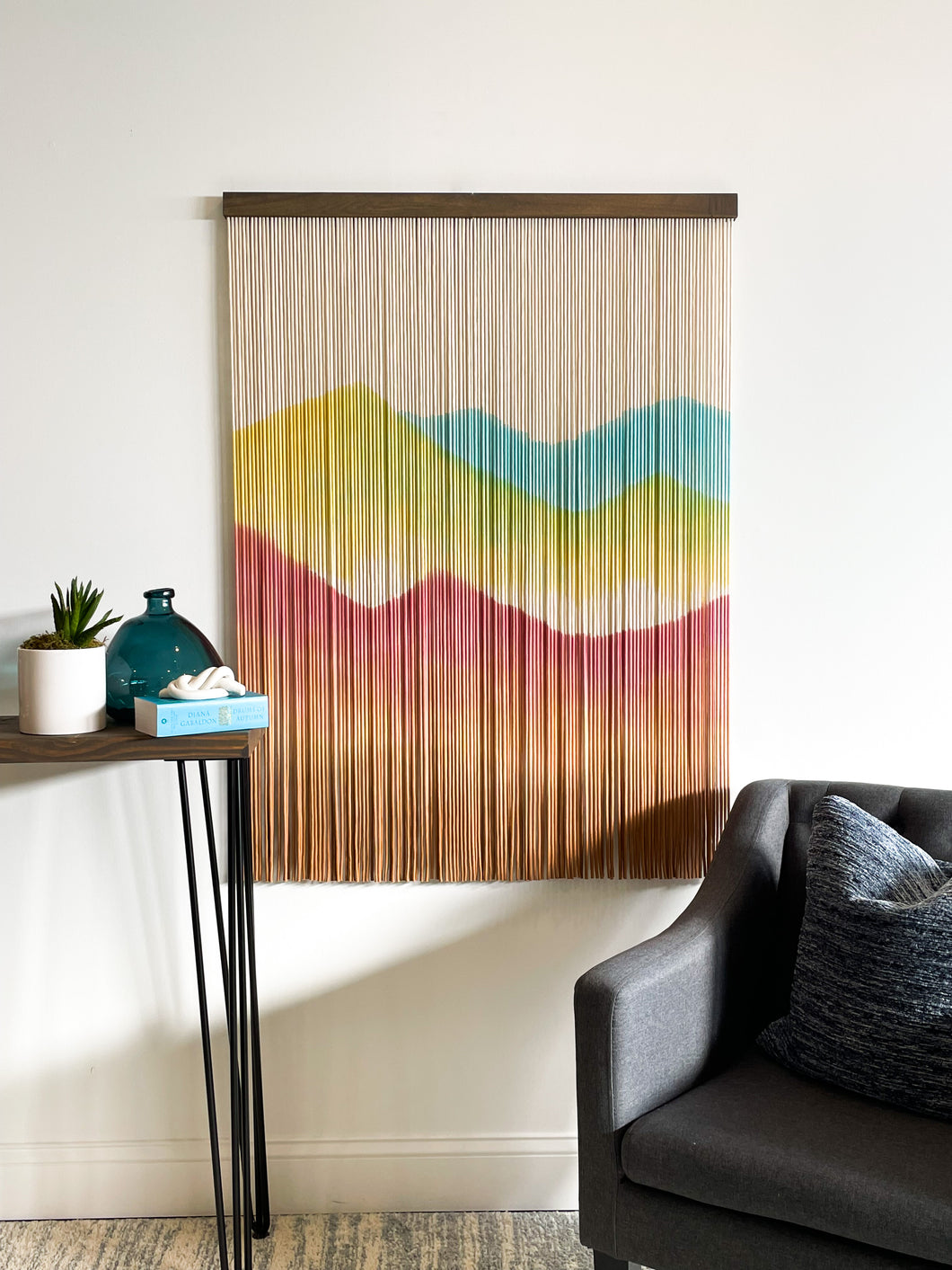 'Embark' Mountain Fiber Art