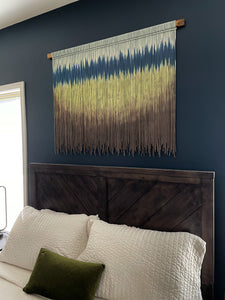 'Mountain Air' Mountain Sky Tapestry