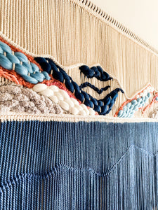 'Serenity' Mountain Lake Tapestry
